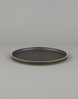 Hasami Porcelain - Plate / Lid Black ø 11.7/8" | Tortoise General Store