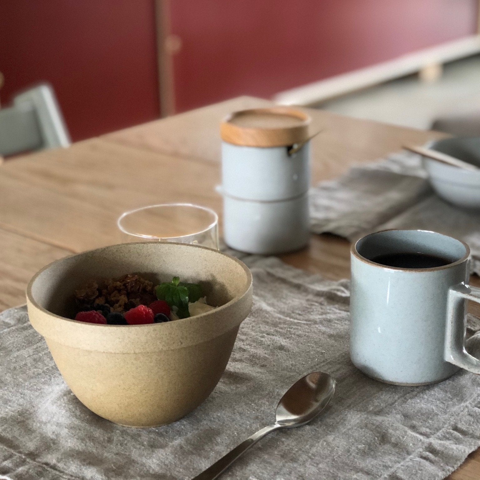 HPB046 Black Deep Round Bowl Small - tortoise general store