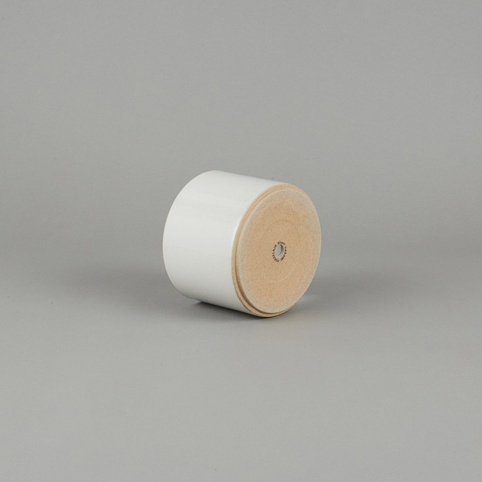 Hasami Porcelain - Planter Gloss Gray ø 5.5/8" | Tortoise General Store