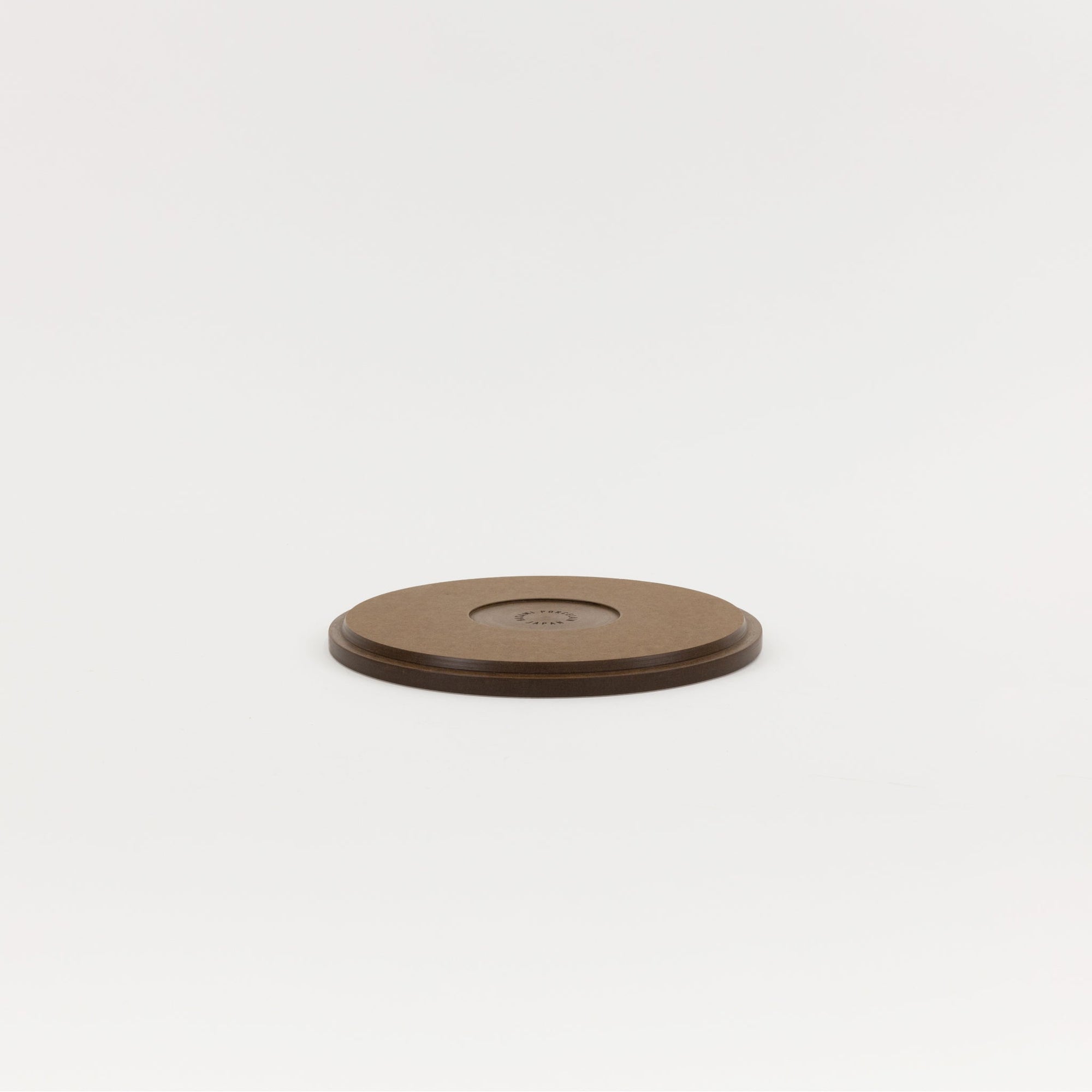 HRN124 - Tray / Lid Dark Brown ø 7.3/8" | Tortoise General Store