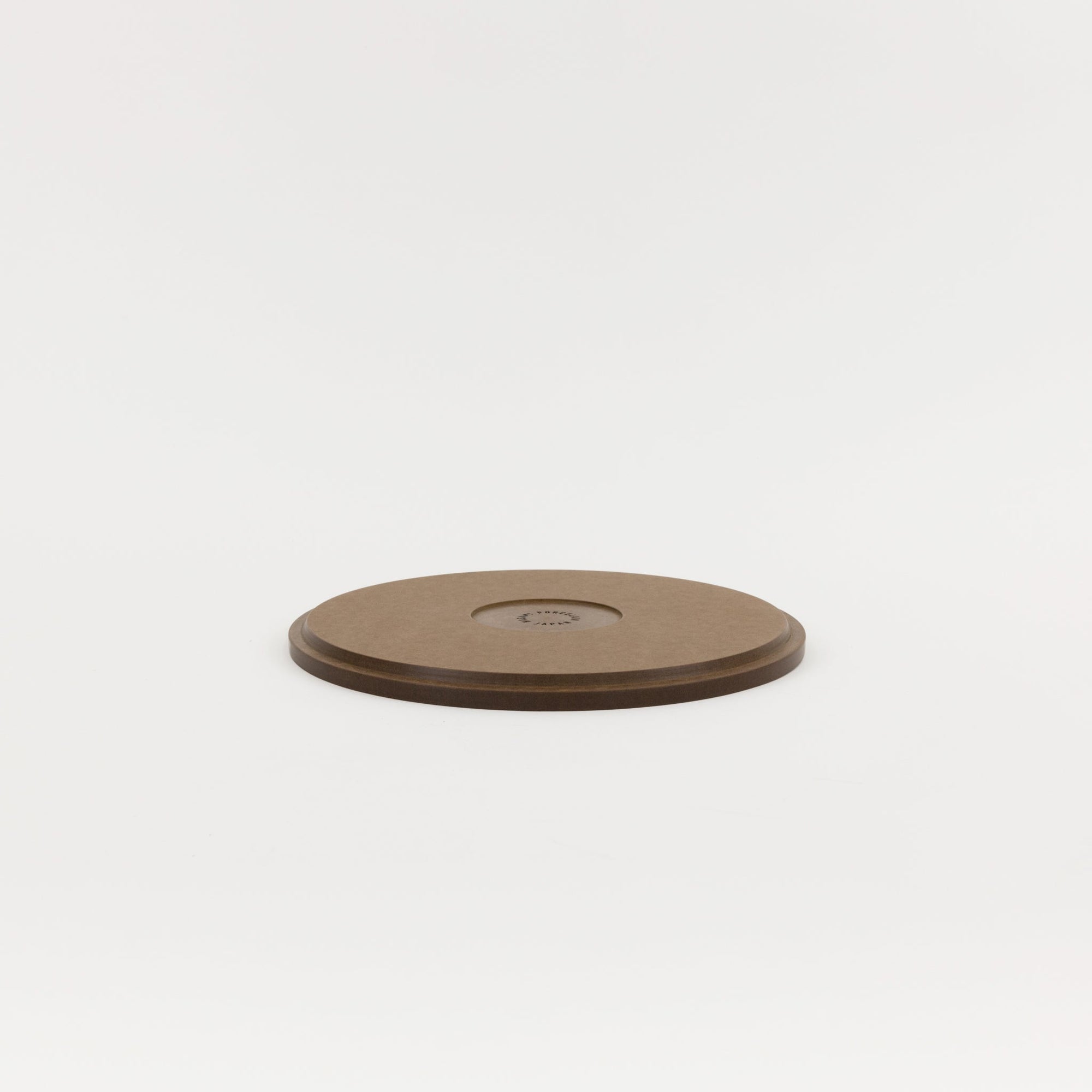 HRN125 - Tray / Lid Dark Brown ø 8.5/8" | Tortoise General Store