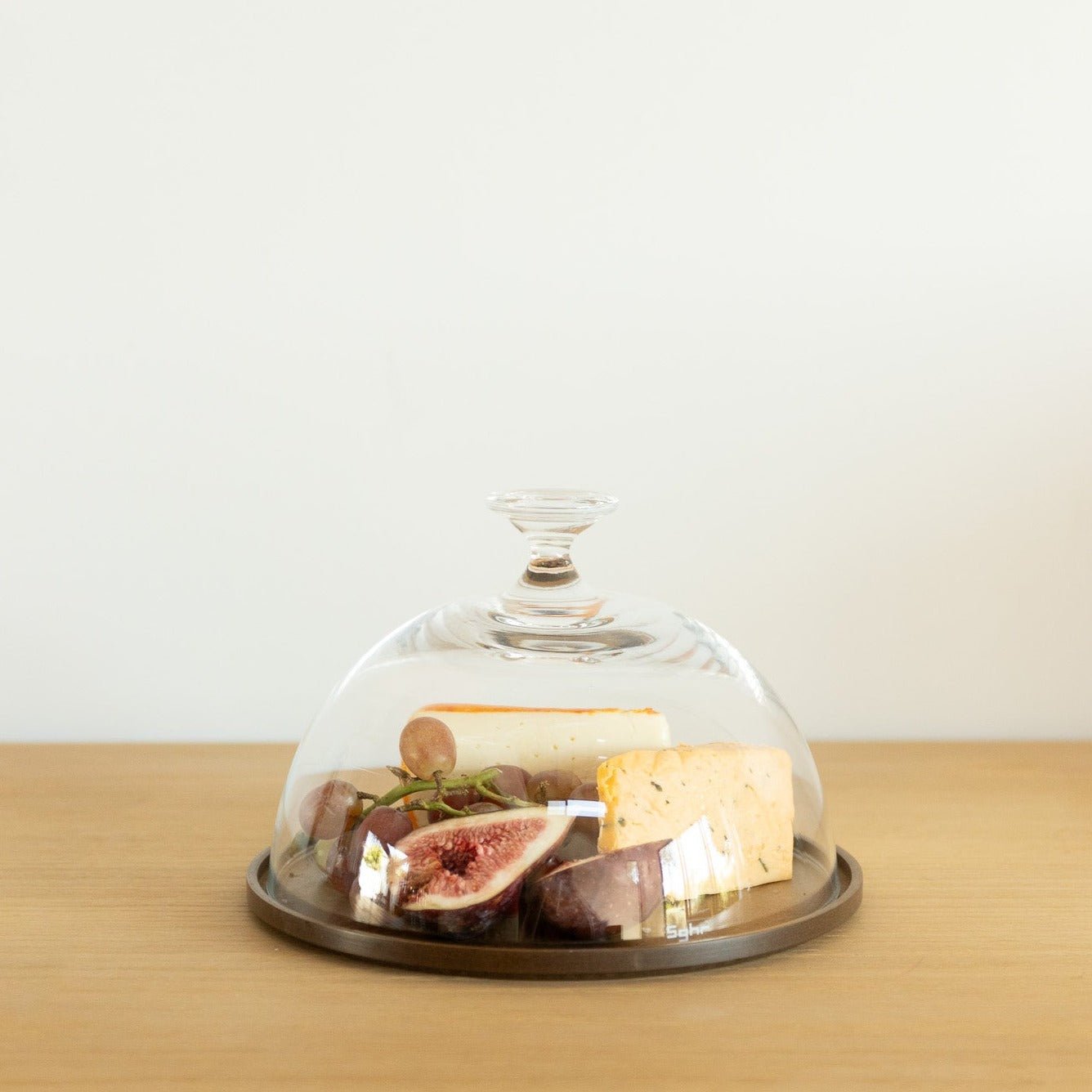 HRN125 - Tray / Lid Dark Brown ø 8.5/8" | Tortoise General Store