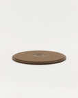 HRN126 - Tray / Lid Dark Brown ø 10" | Tortoise General Store