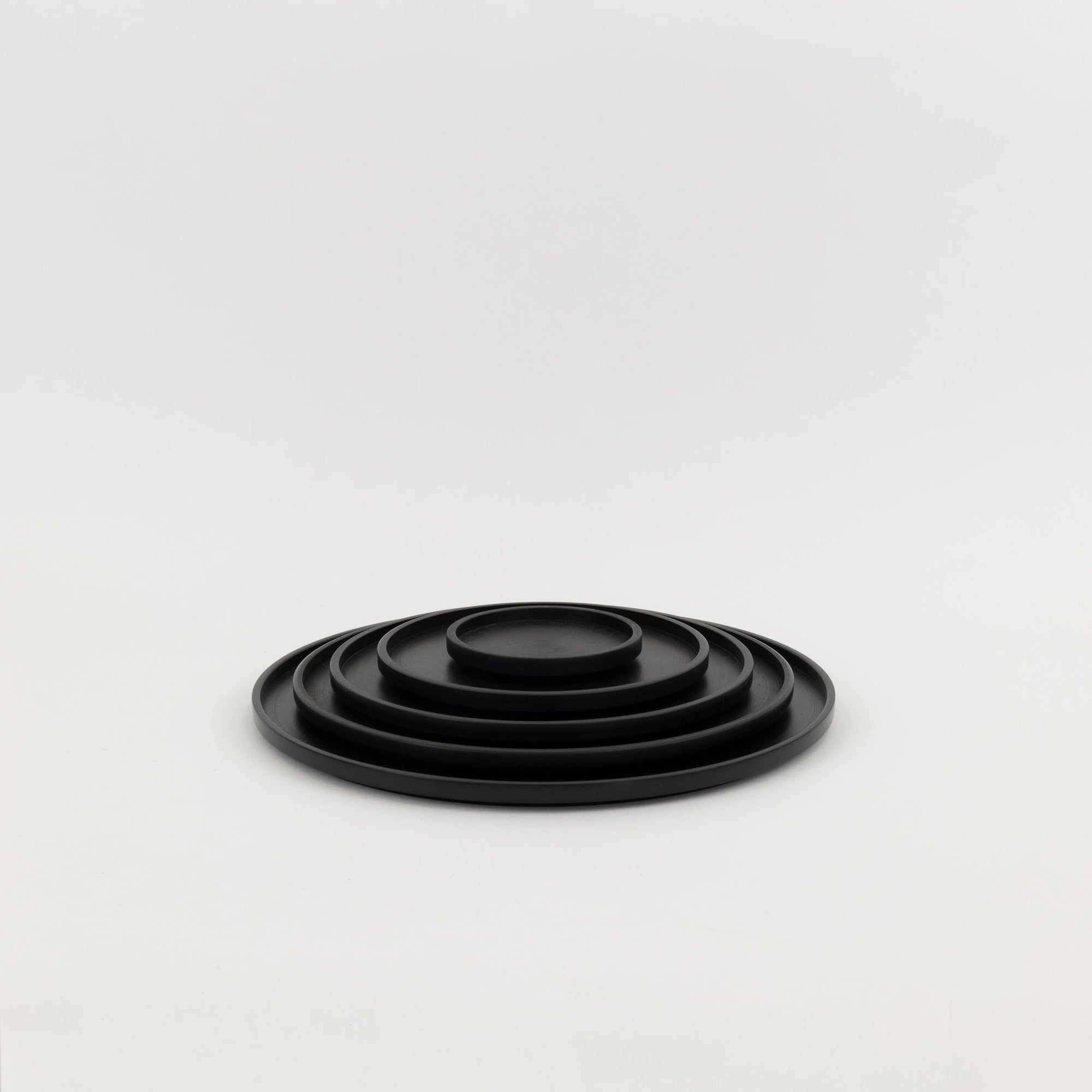 HRS124 - Tray / Lid Black ø 7.3/8" | Tortoise General Store