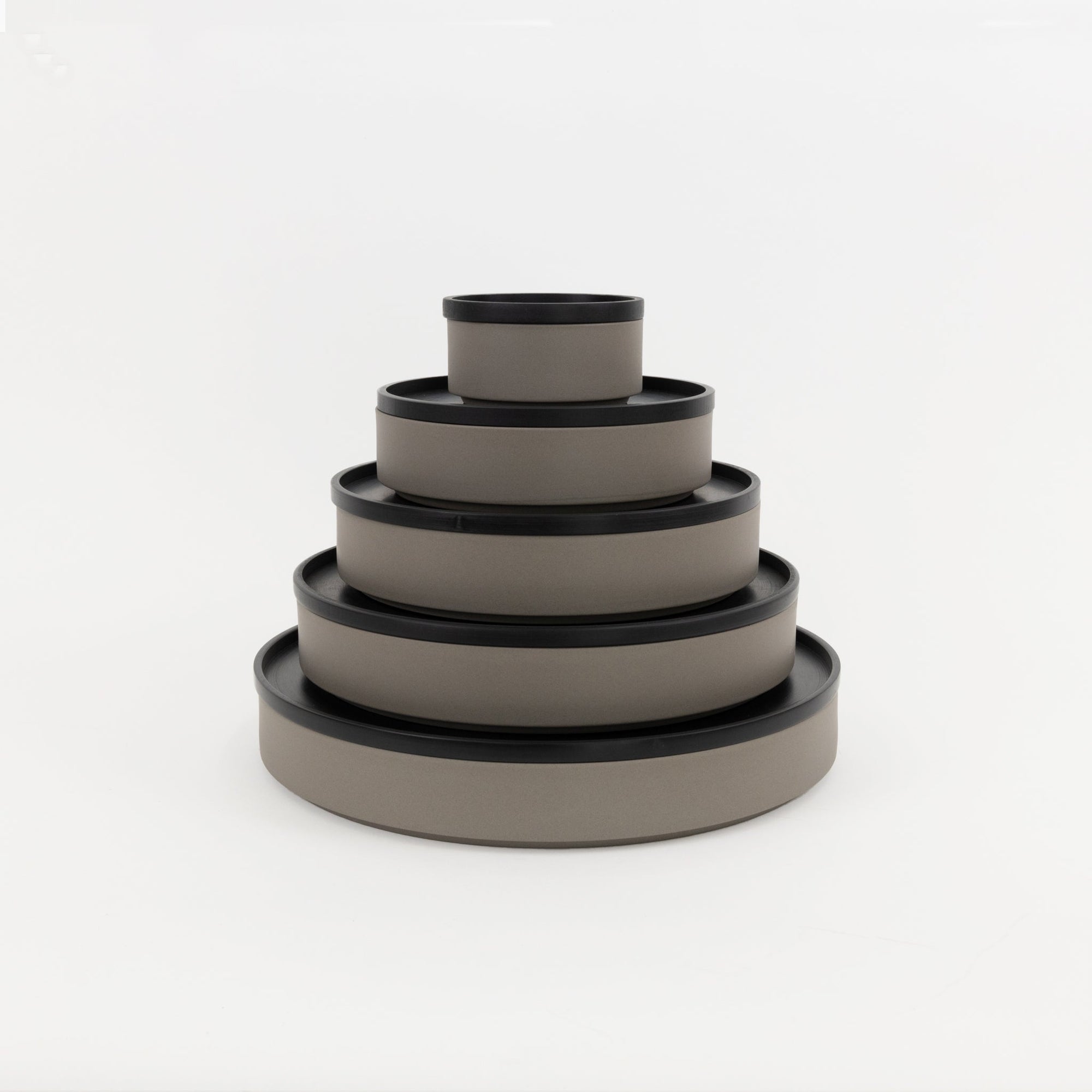 HRS126 - Tray / Lid Black ø 10" | Tortoise General Store