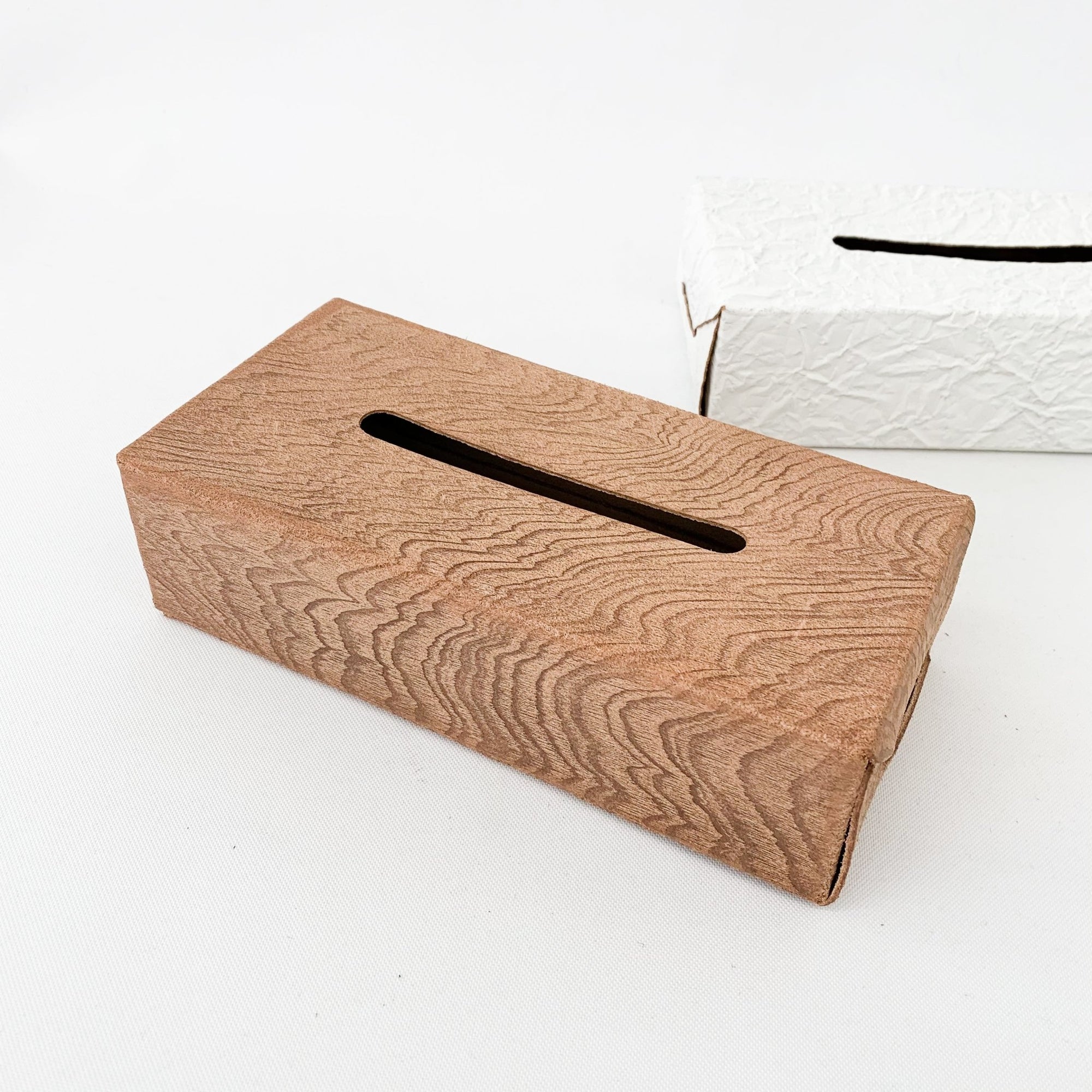 Irose Plywood Tissue Case - tortoise general store