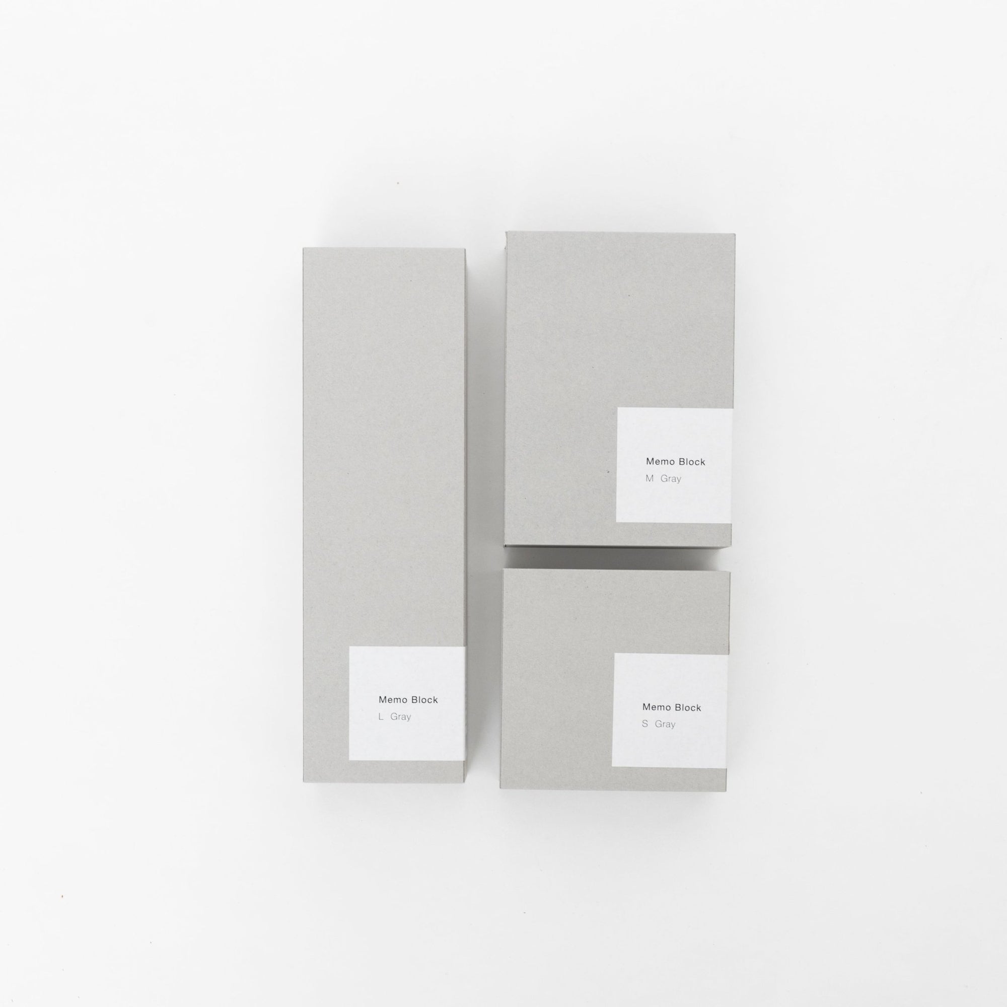 Ito Bindery Gray Memo Blocks | Tortoise General Store