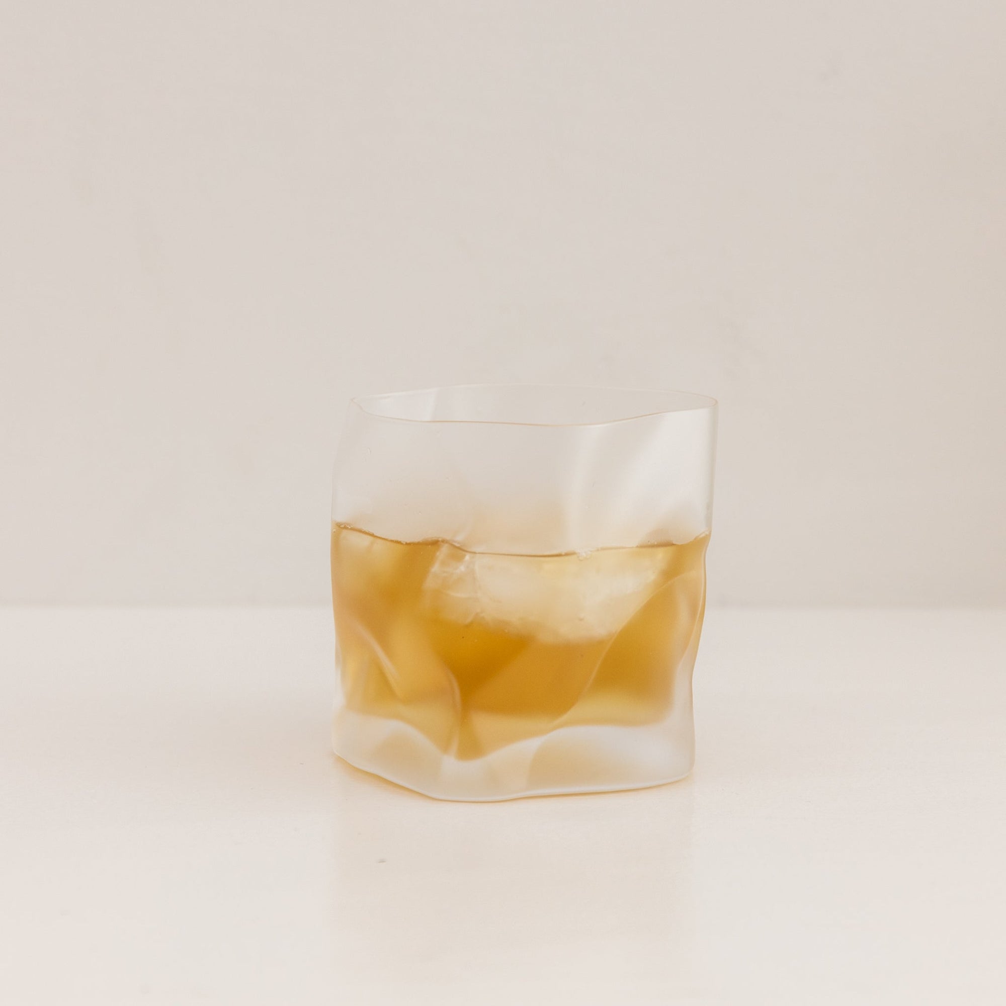 Kimura Crumple Glass - Frosted | Tortoise General Store