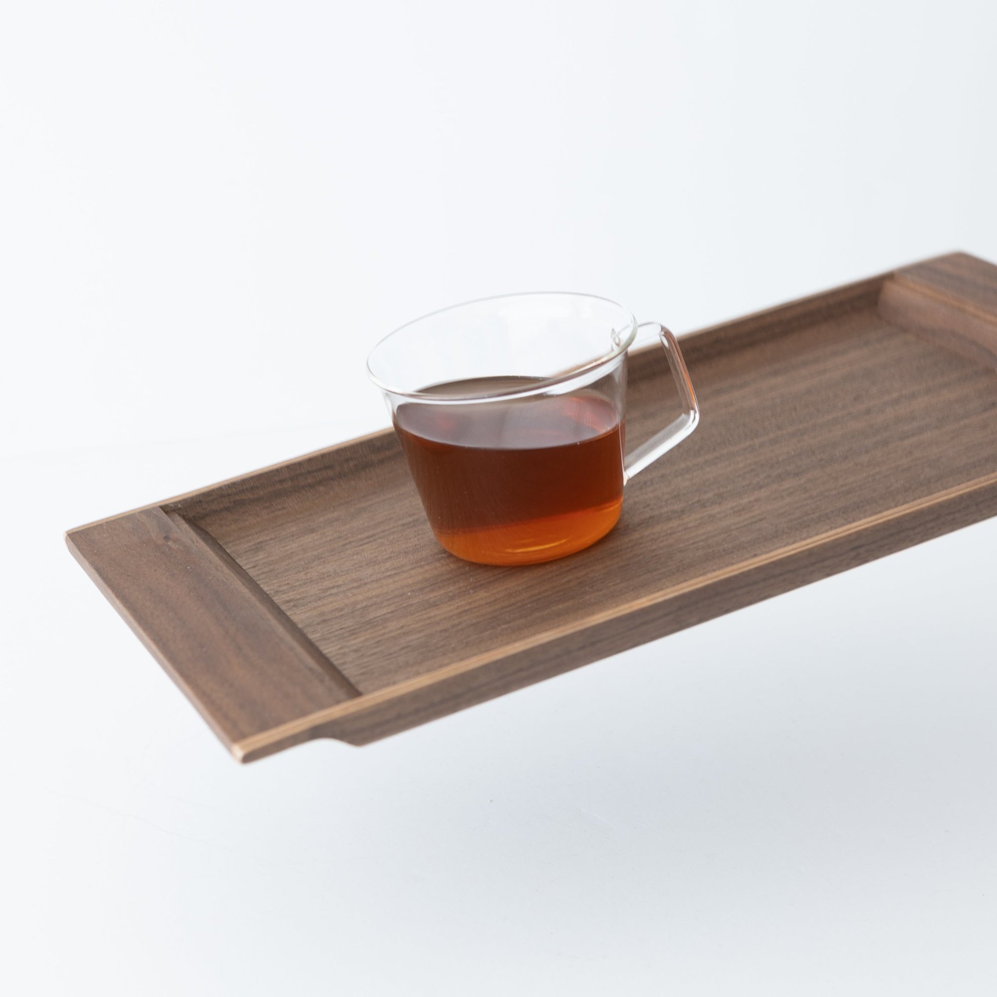 KINTO Sepia Walnut Nonslip Trays – Small &amp; Medium - tortoise general store