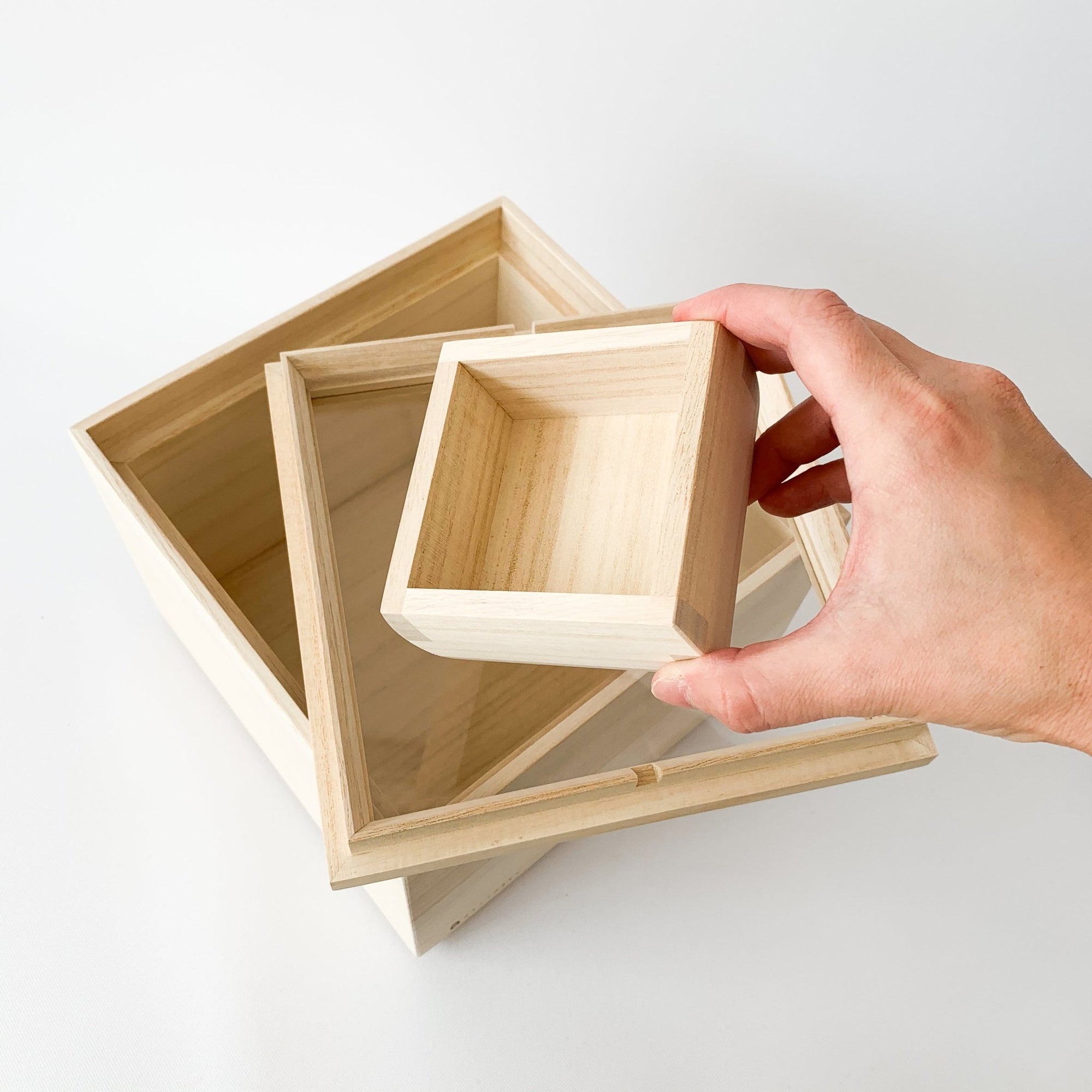 Kiri Wood Rice Container 3kg - tortoise general store