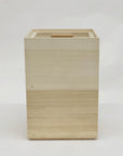 Kiri Wood Stackable Rice Container 3kg - tortoise general store