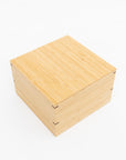 Kosuga Bamboo Tiered Square Lunch Box Set | Tortoise General Store