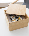Kosuga Bamboo Tiered Square Lunch Box Set | Tortoise General Store