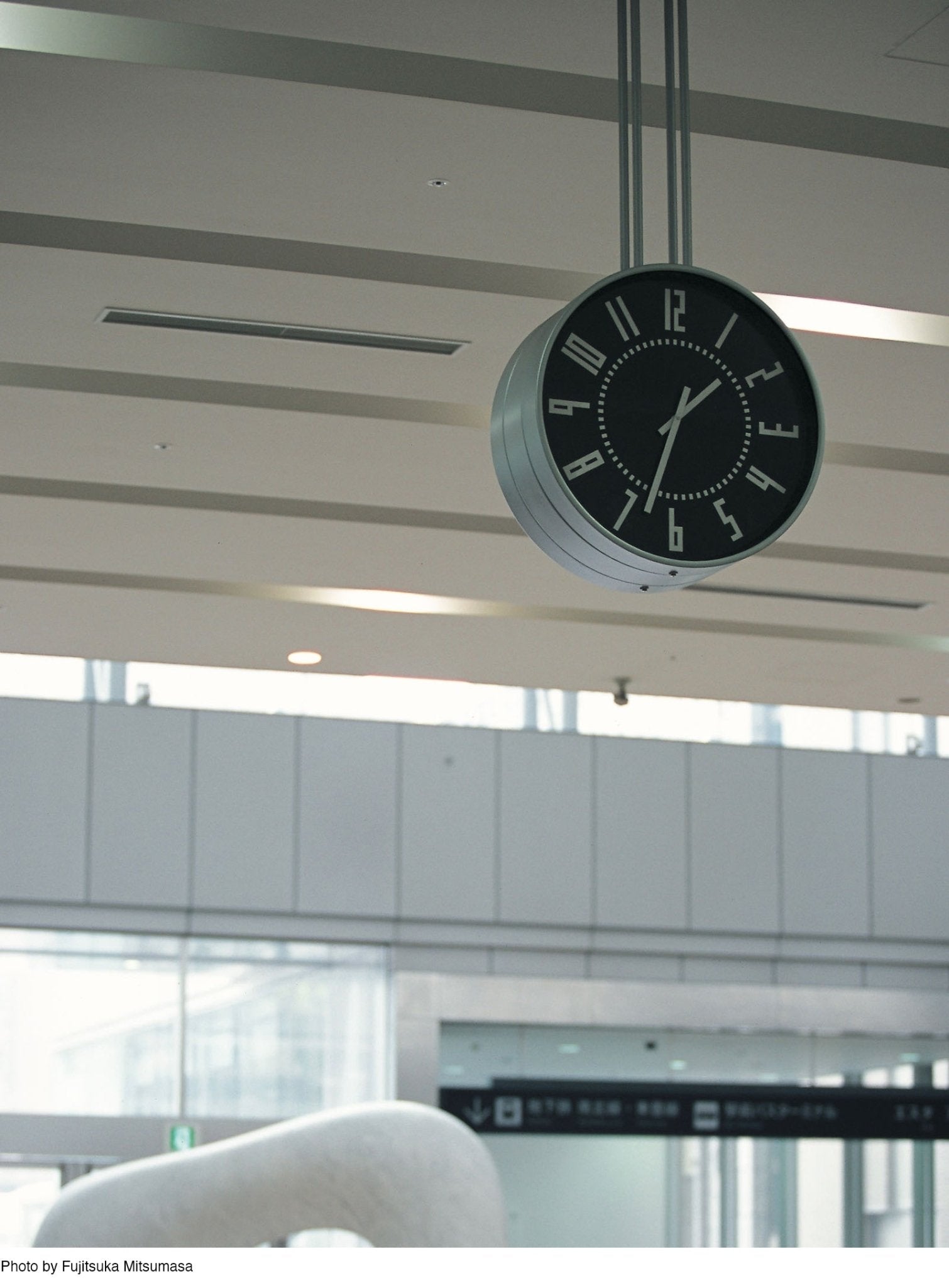Lemnos Eki Sapporo Station Wall Clock [TIL16-01 BK] | Tortoise General Store