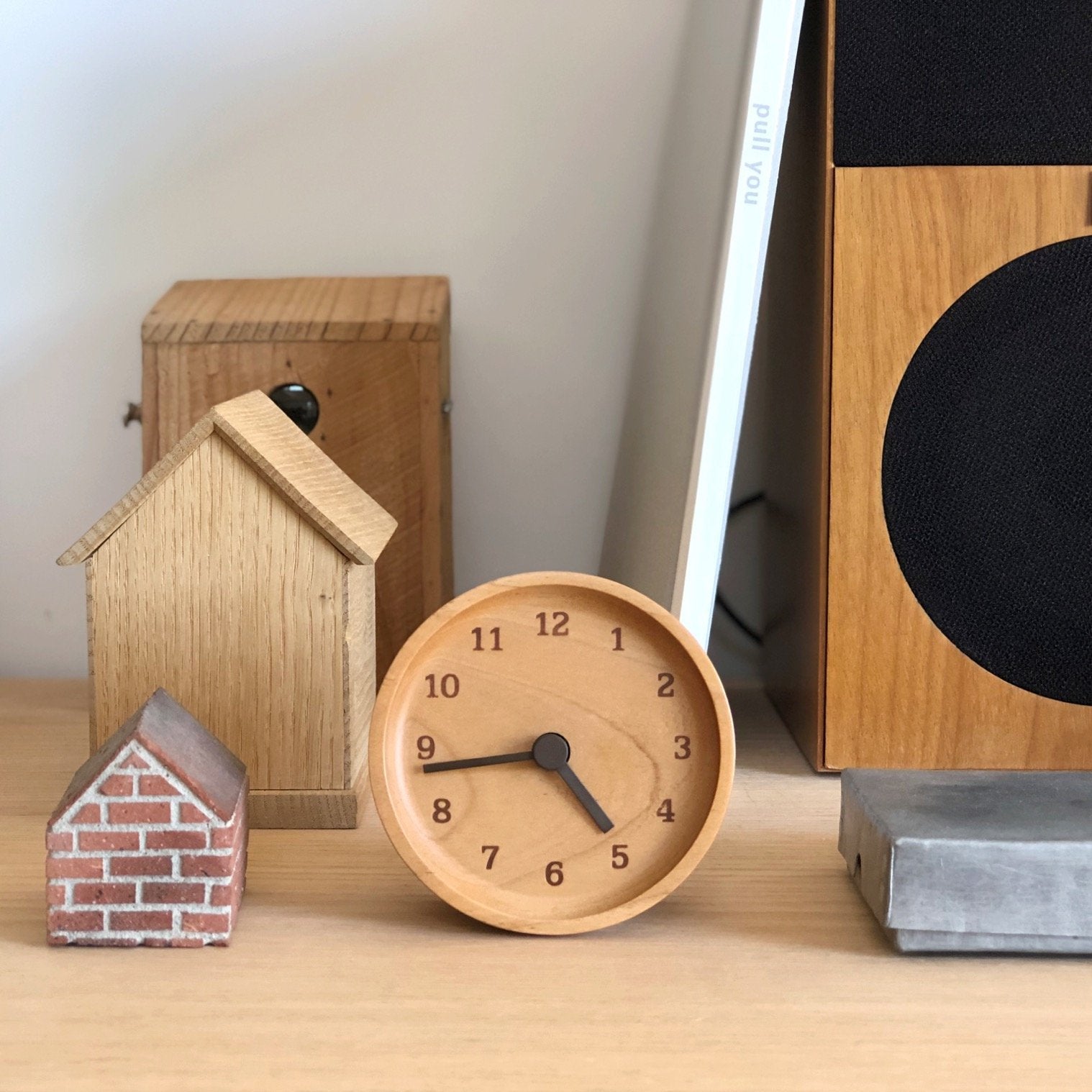 Muku Clock ALDER/BEECH