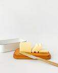 Noda Horo Enamel Butter Case with Wood Lid | Tortoise General Store