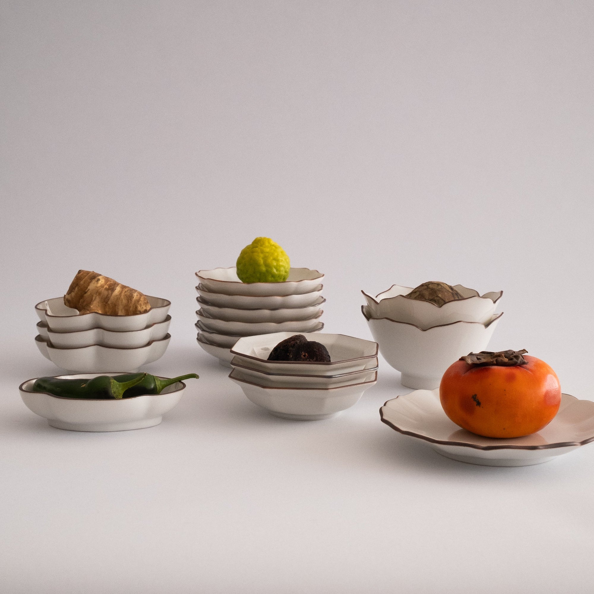 Novem Kiku Plates | Tortoise General Store
