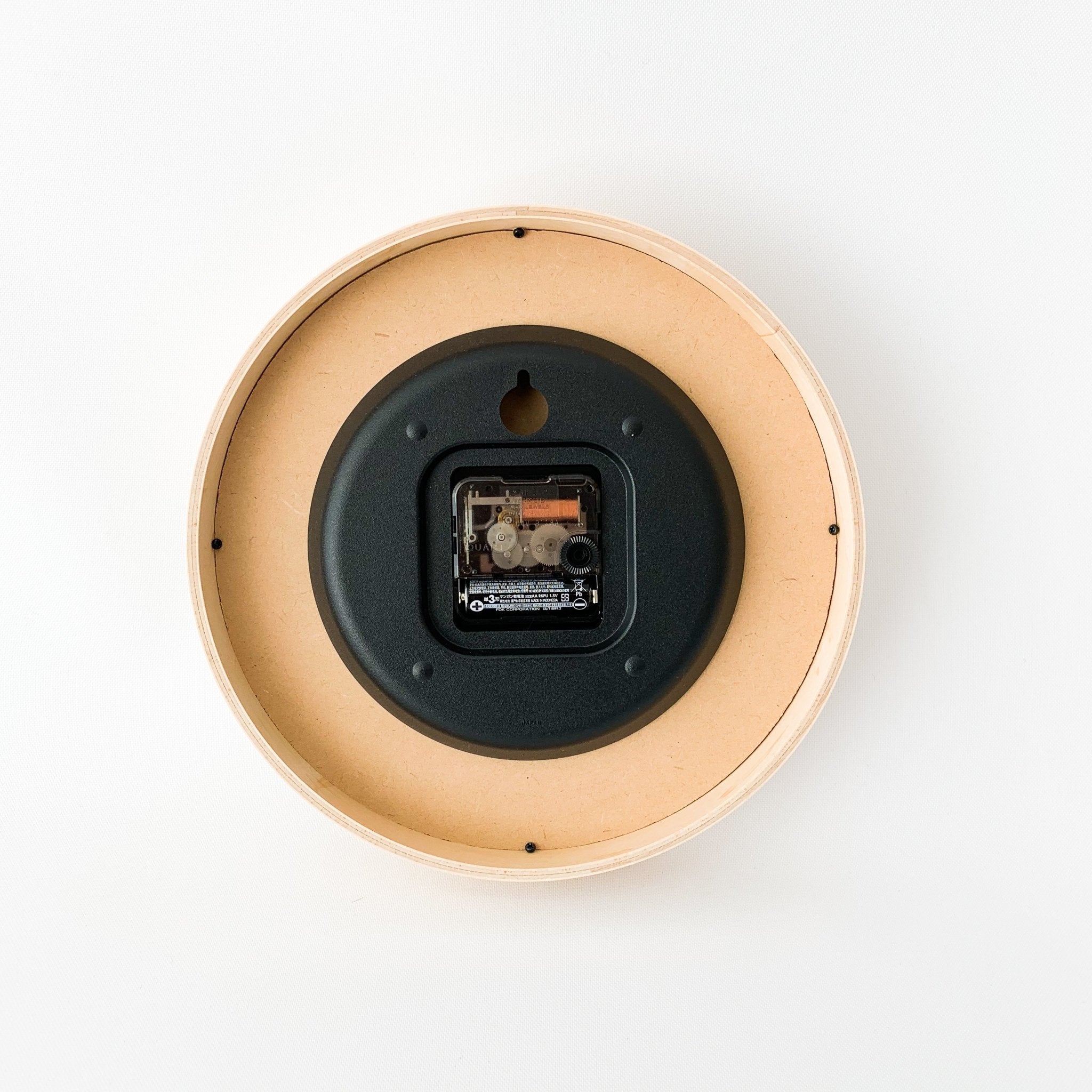 Lemnos Plywood clock 電波時計 ② 新モデル ｜Plywood clock - Lemnos