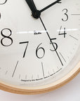 Riki Watanabe Numbers Clock - tortoise general store
