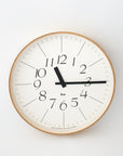 Riki Watanabe Numbers Clock - tortoise general store