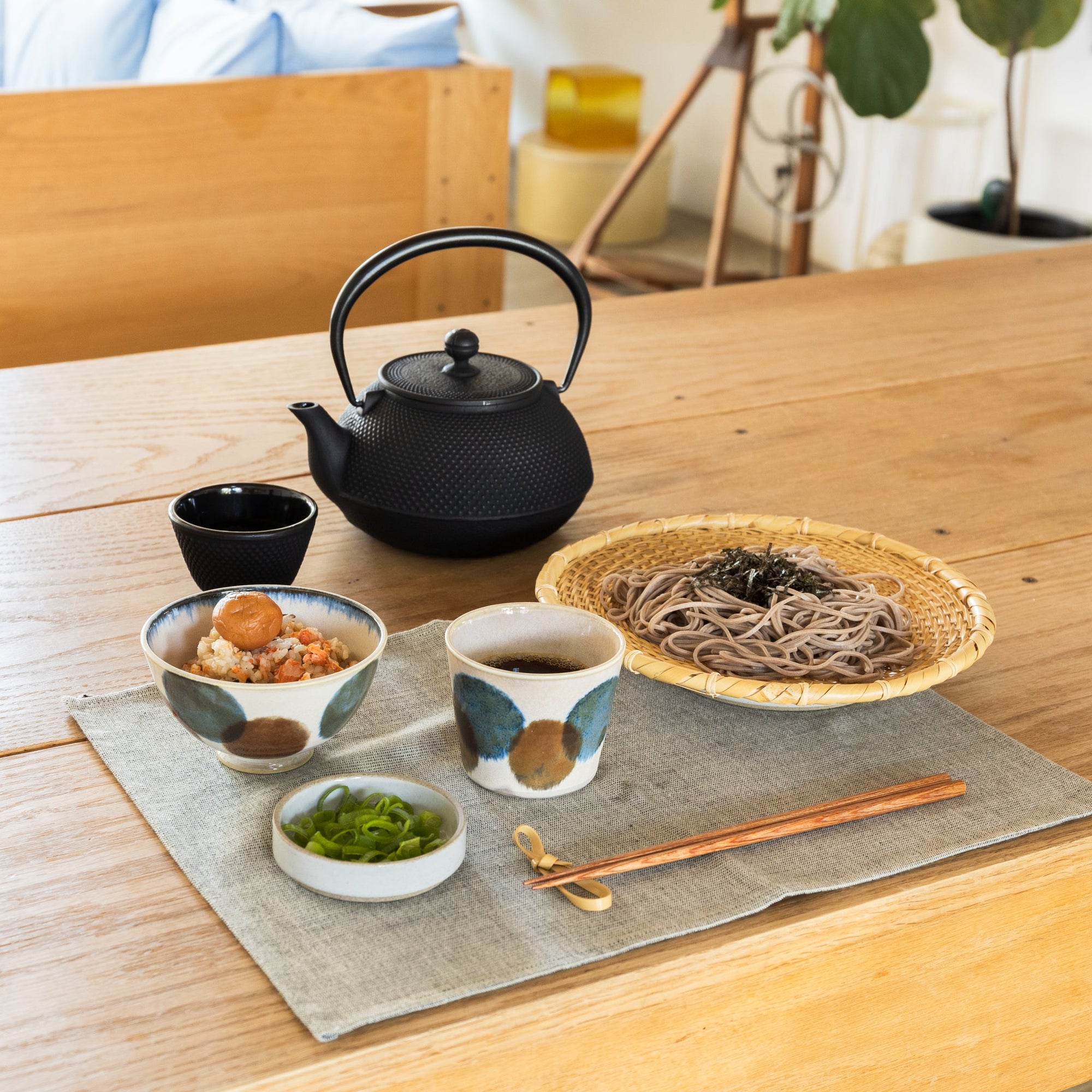 Rustic Dots Soba Choko & Rice Bowl | Tortoise General Store