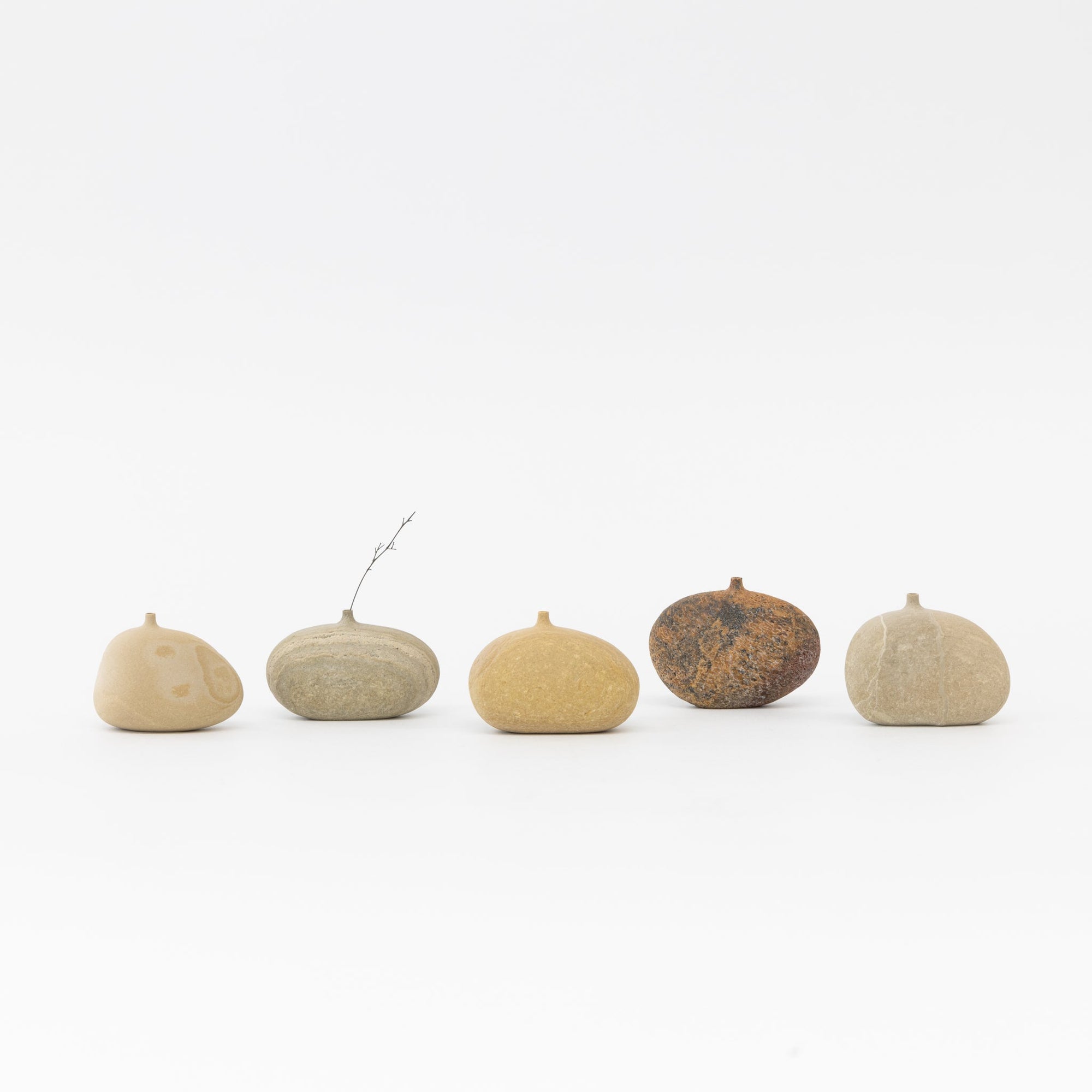 Sea Stone Vases and Sea Stone with Legs by Mitsuru Koga | Tortoise General Store