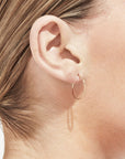 Shihara Diamond Twist Round Earring 02 | Tortoise General Store