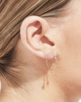 Shihara Diamond Twist Round Earring 02 | Tortoise General Store