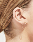 Shihara Twist Round Earring 02 | Tortoise General Store