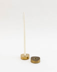 S/N Brass +/- Candle Stand (sold separately) | Tortoise General Store