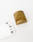 S/N Brass Card Holder (SN017) - tortoise general store