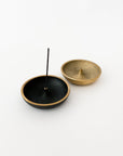 S/N Incense Holder in Brass (SN007) and Black Finish (SN016) - tortoise general store