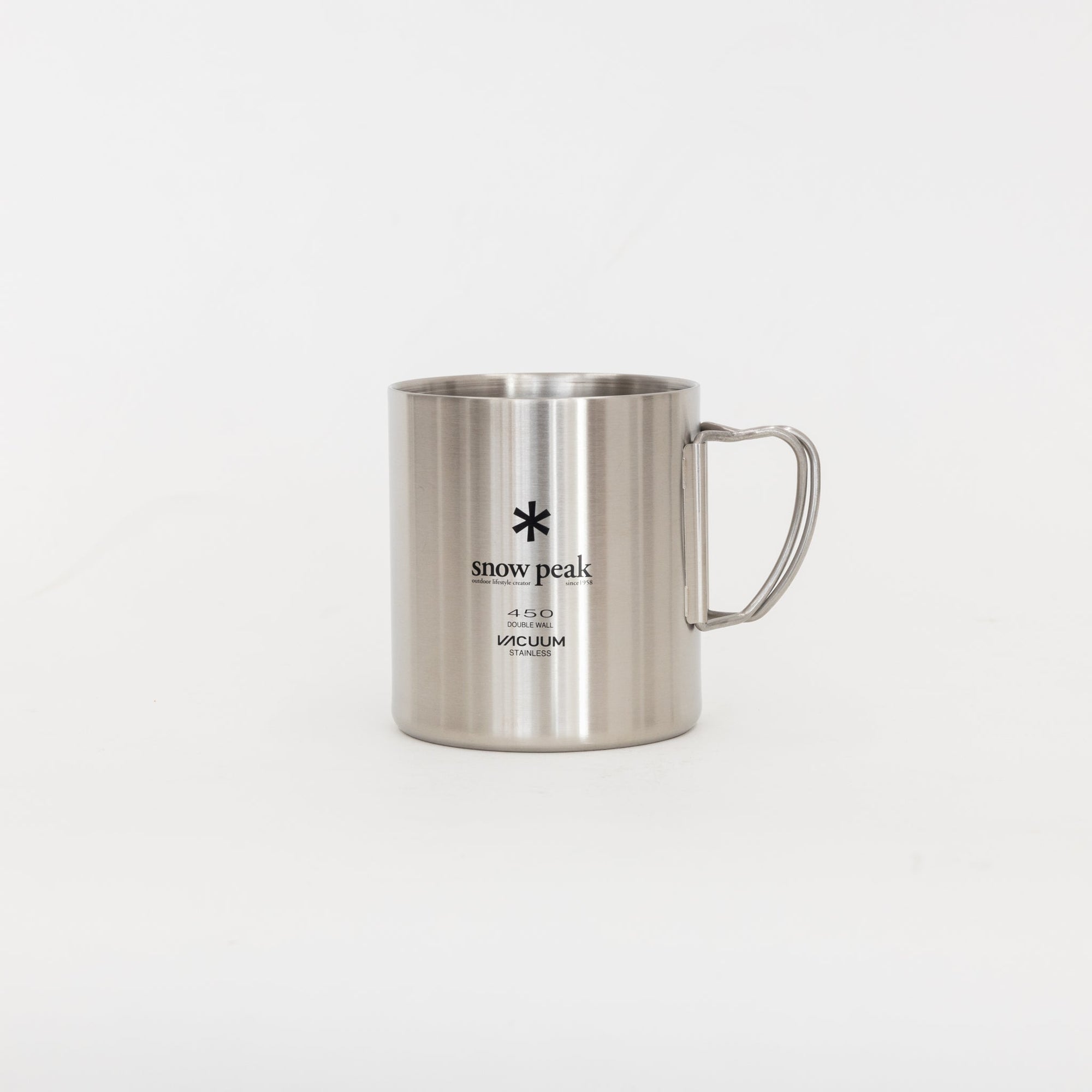 Snow Peak Stainless Double Wall 450 Mug | Tortoise General Store