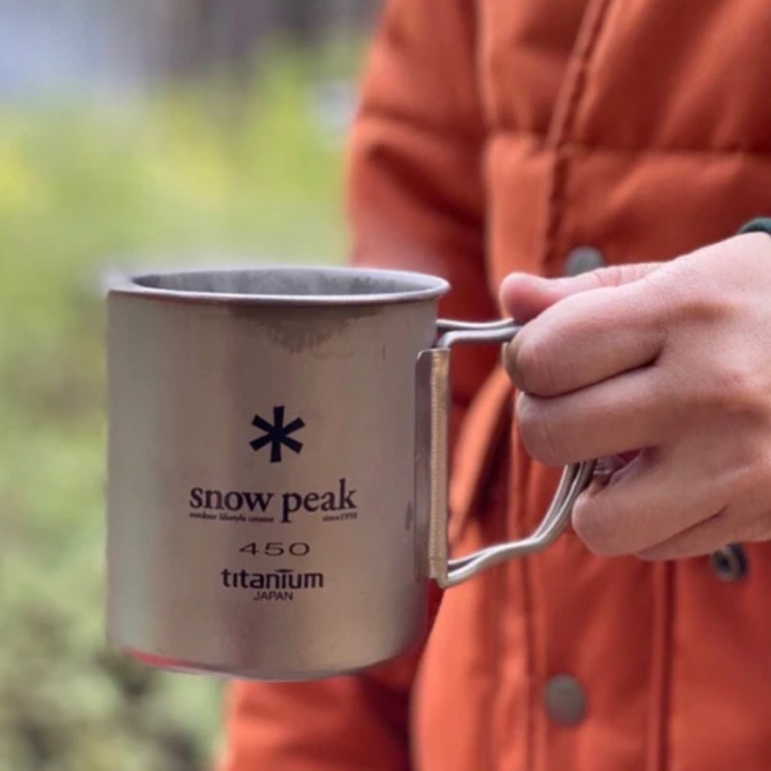 Snow Peak Stainless Double Wall 450 Mug | Tortoise General Store