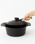 Sori Yanagi Cast Iron Deep Pan (TS274) - tortoise general store