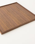 Square Tray - Walnut - tortoise general store