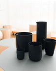 Sugahara Black Matte Glass Pitcher - tortoise general store