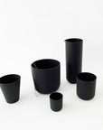 Sugahara Black Matte Glass Pitcher - tortoise general store
