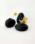 Sugahara Matte Black Bud Vases - tortoise general store