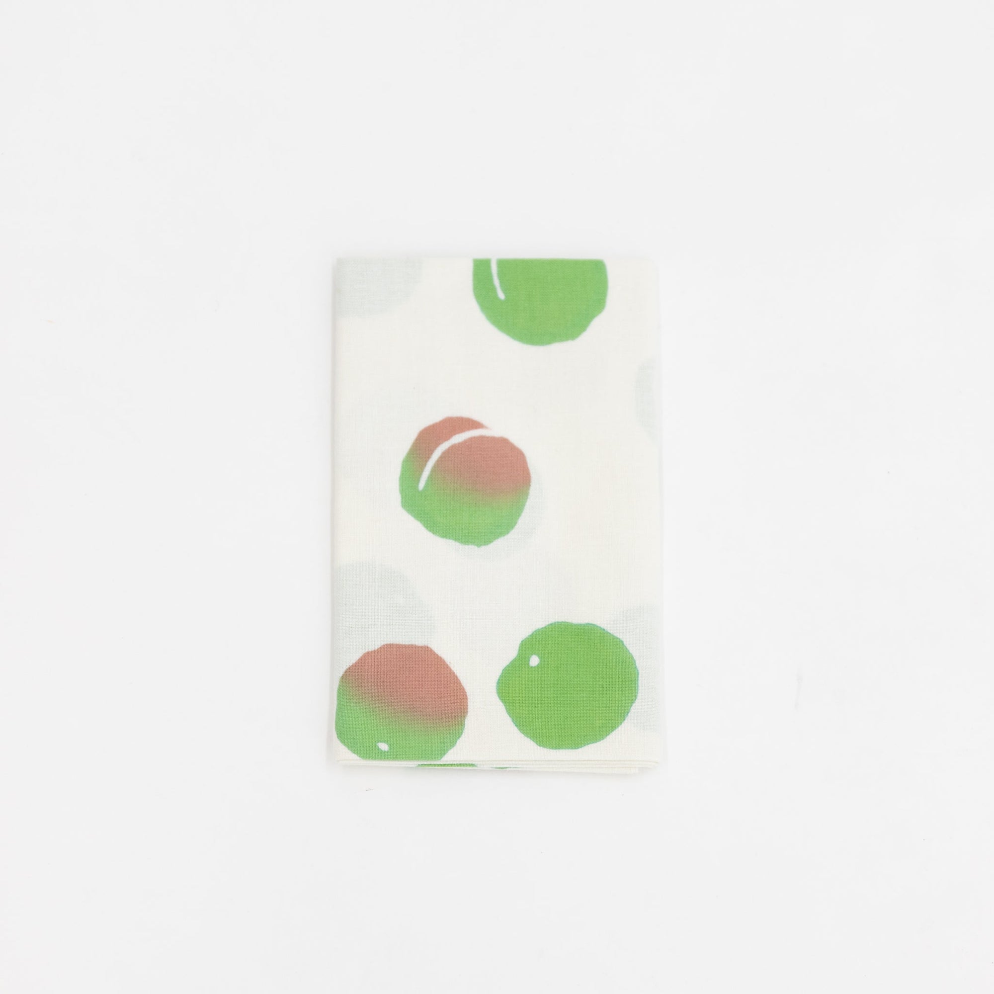 Tenugui - Green Ume Plums | Tortoise General Store