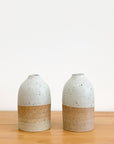 Organic round bud vases made in LA by Tomoko Morisaki