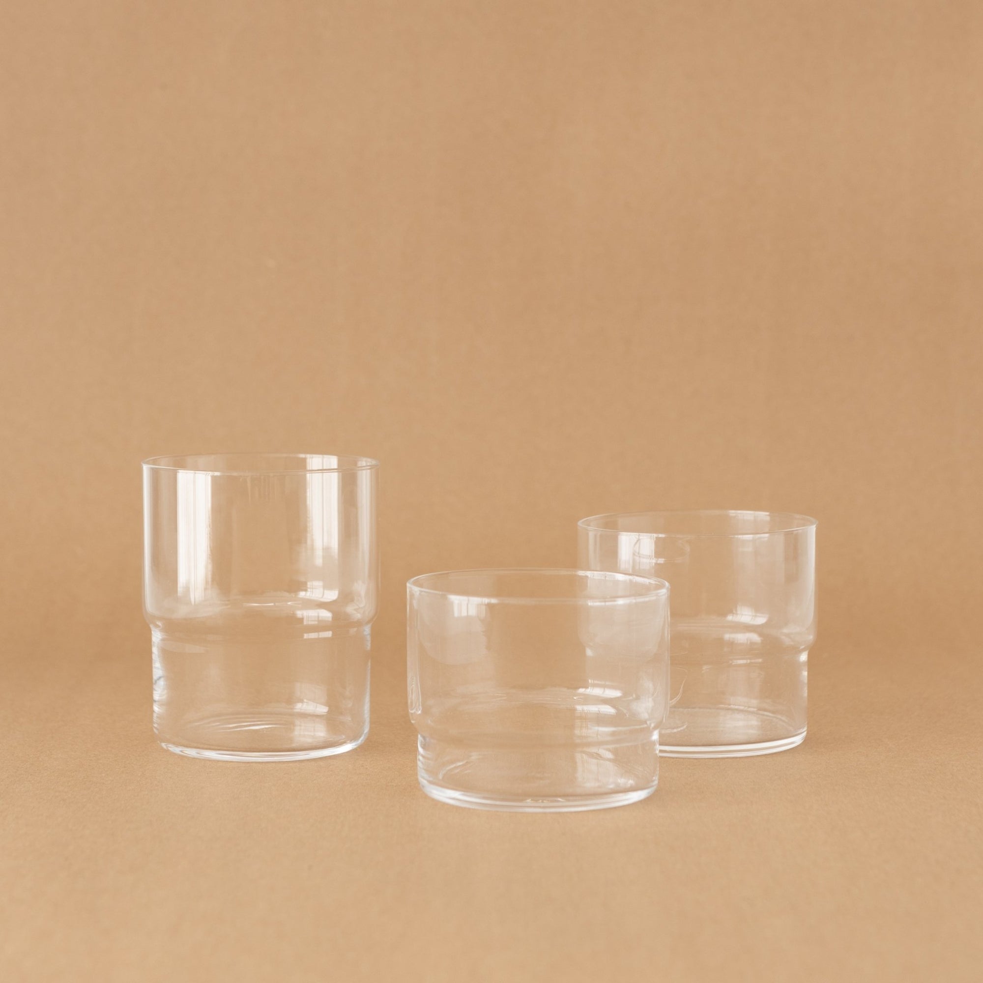 Toyo-Sasaki HS Platinum Stackable Glasses - tortoise general store