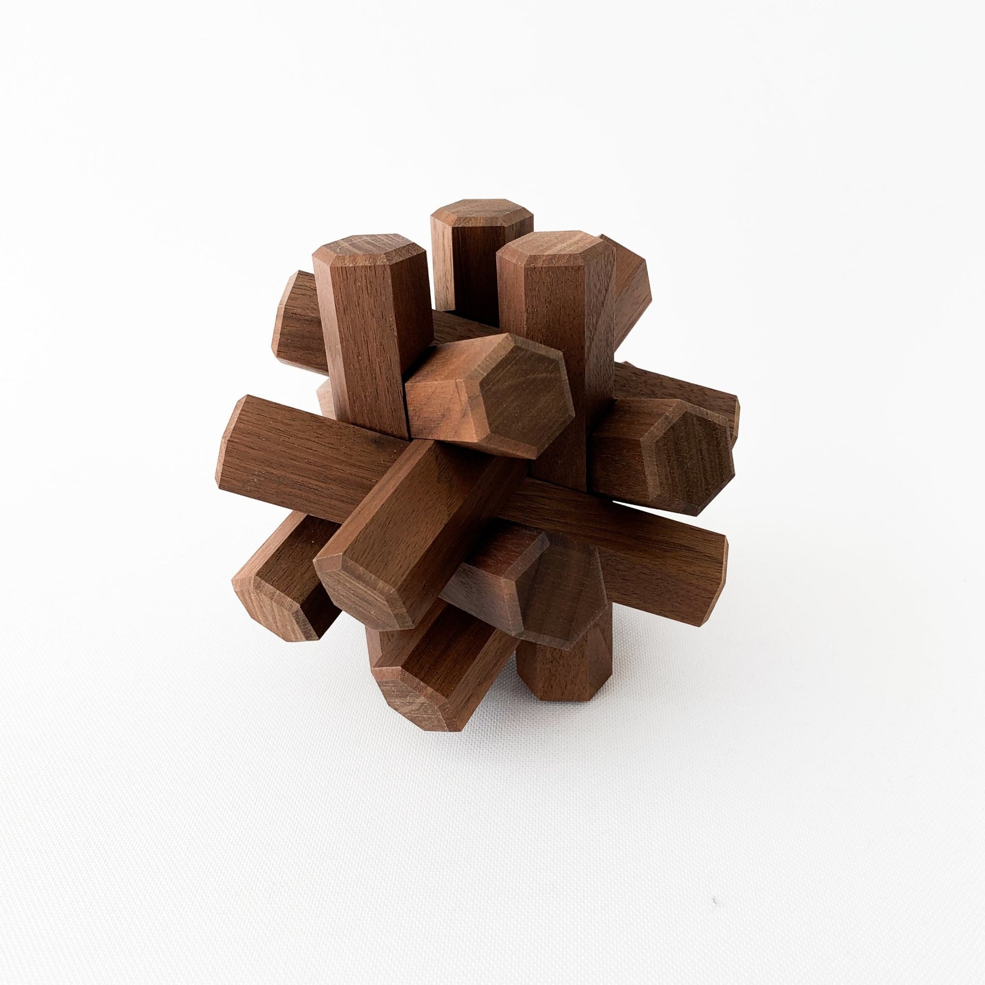 Walnut Puzzle 12 Pieces - tortoise general store