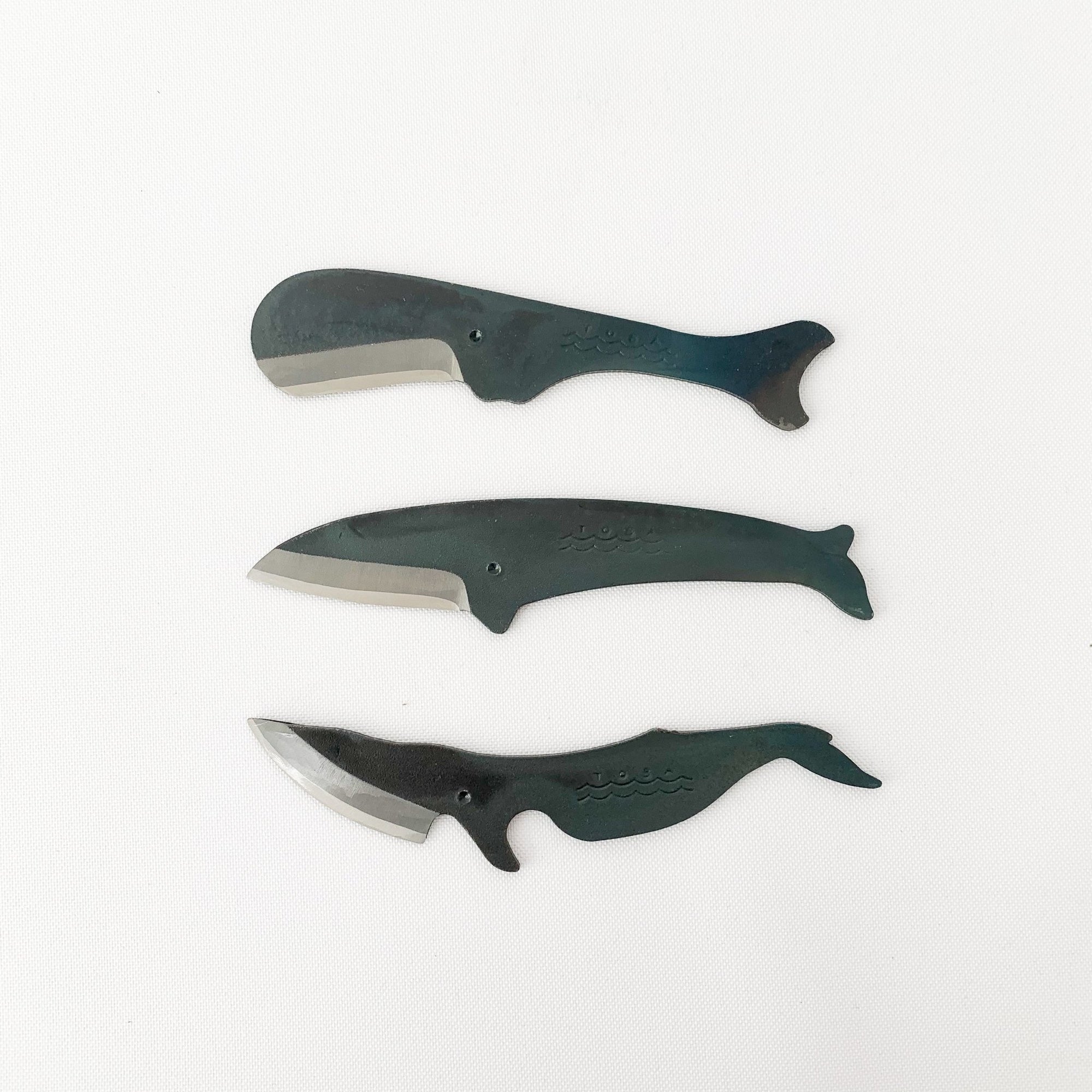 Whale Knives - Sperm Whale, Minke Whale, Fin Whale - tortoise general store