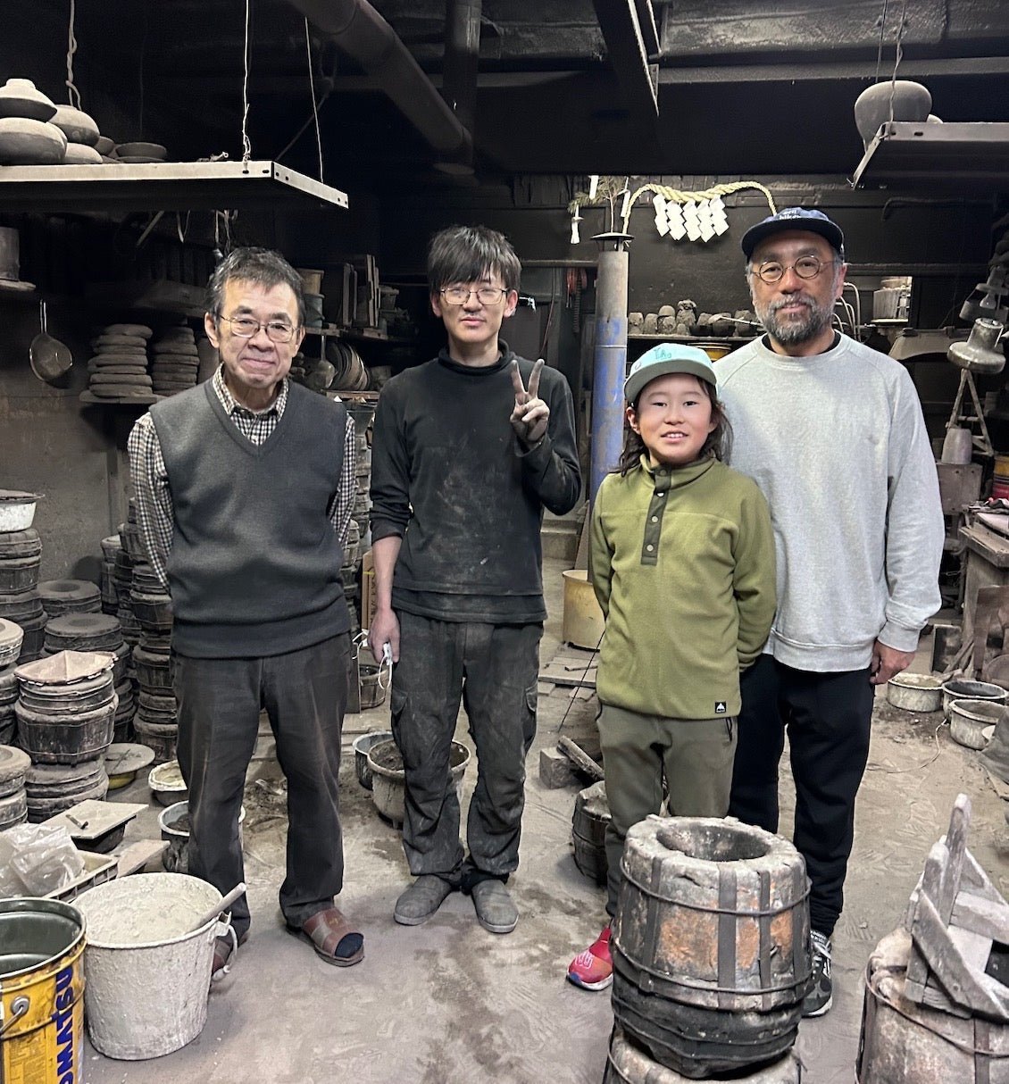 Tortoise Visit to Kamasada Ironwork's Studio! - Iwate Prefecture - tortoise general store