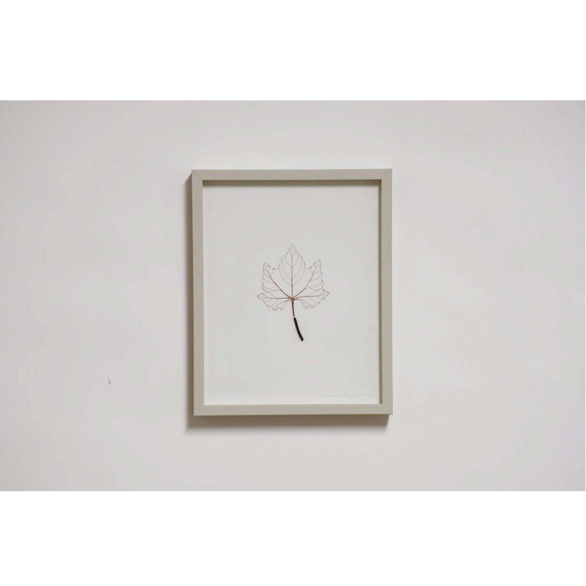 #26 - Copper Wire Leaf #1 (All Around You, 2024) by Mitsuru Koga | Tortoise General Store