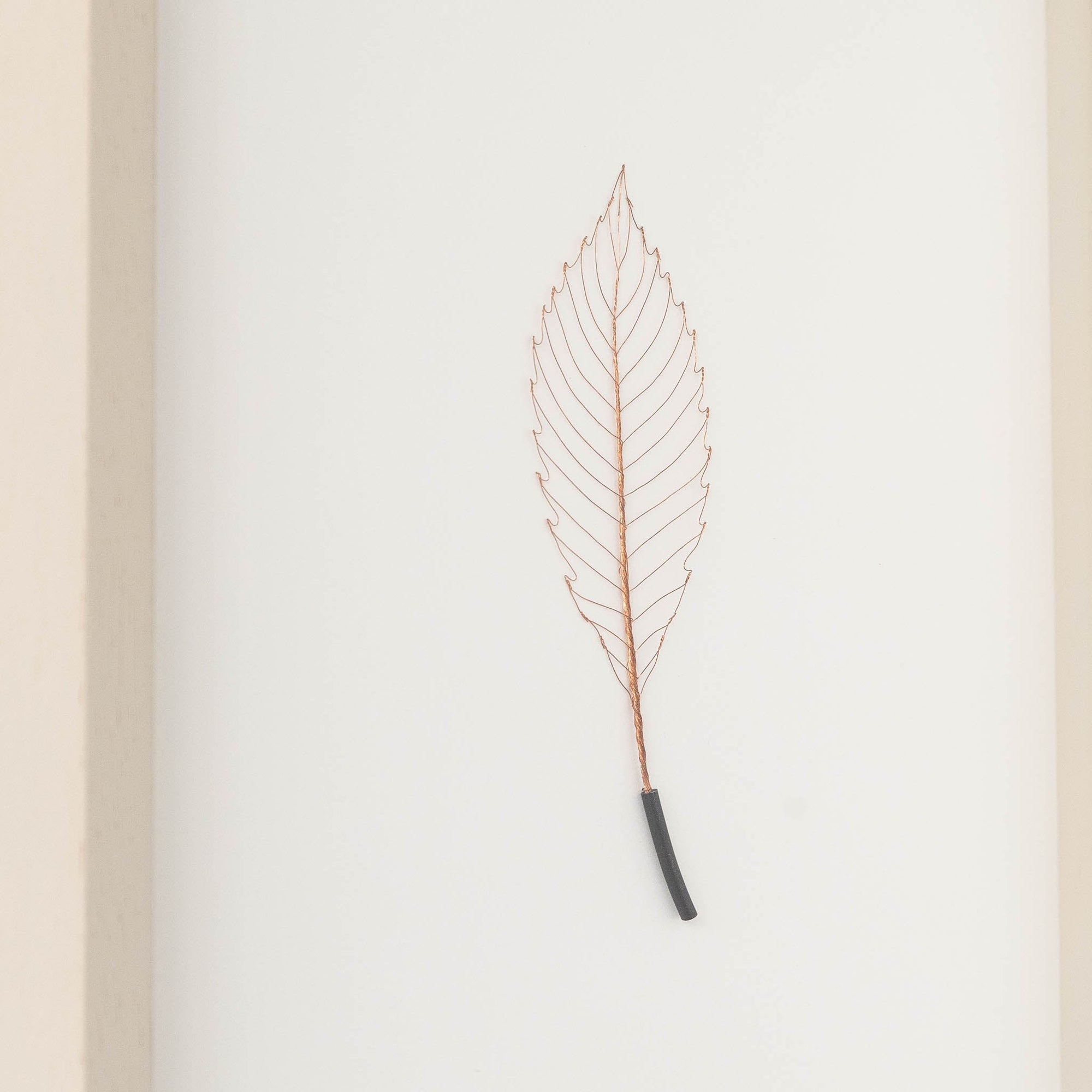 #27 - Copper Wire Leaf #2 (All Around You, 2024) by Mitsuru Koga | Tortoise General Store