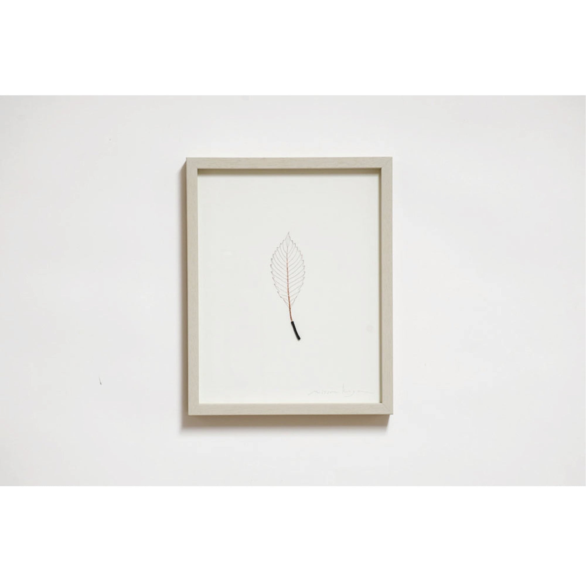 #27 - Copper Wire Leaf #2 (All Around You, 2024) by Mitsuru Koga | Tortoise General Store