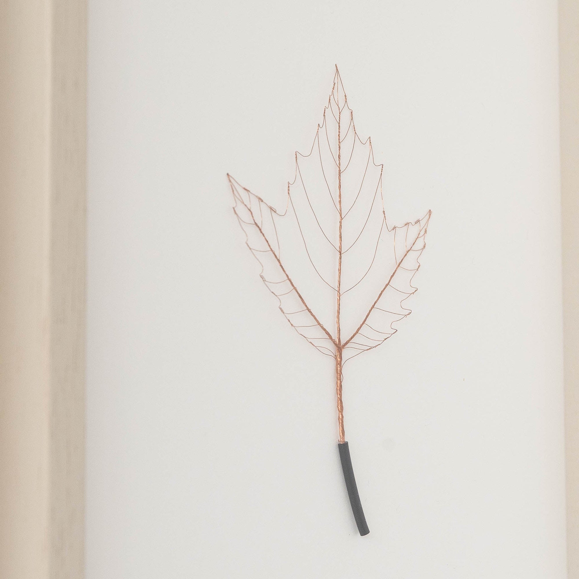 #28 - Copper Wire Leaf #3 (All Around You, 2024) by Mitsuru Koga | Tortoise General Store