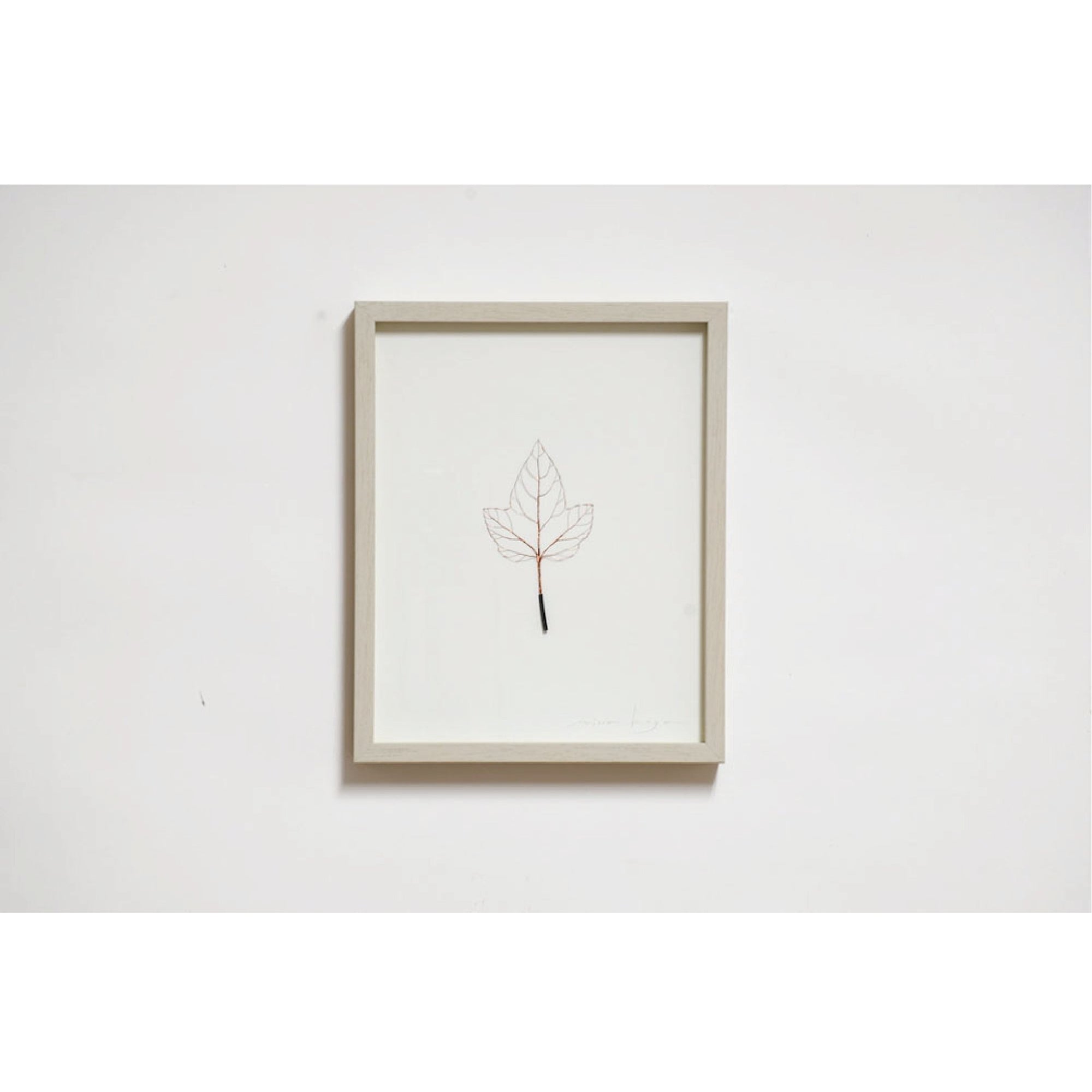 #29 - Copper Wire Leaf #4 (All Around You, 2024) by Mitsuru Koga | Tortoise General Store